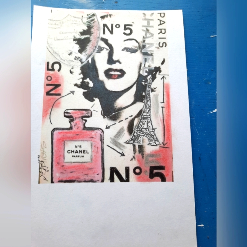 3 For 30$ - Hand Drawing Art  Greetings Cards or thank you notes - Supplies
